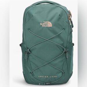 Nwt THE NORTH FACE Women's Jester Luxe Everyday Laptop Backpack, Dark Sage